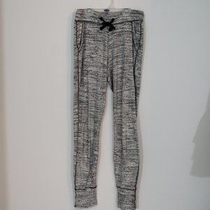 H&M Black+ Gray +White Jogger Sweatpants Size XS